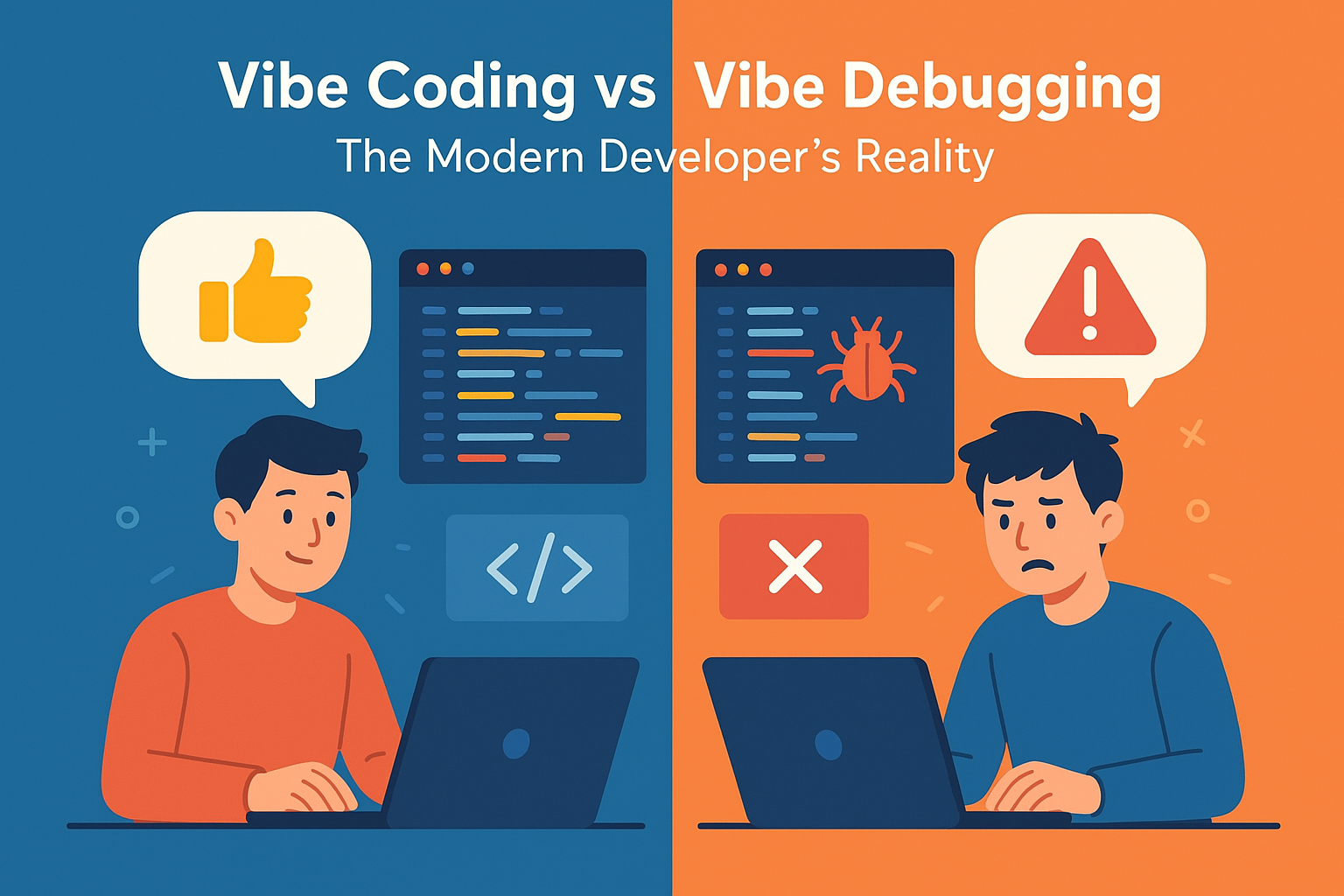 Vibe Coding vs Vibe Debugging: The Modern Developer’s Reality