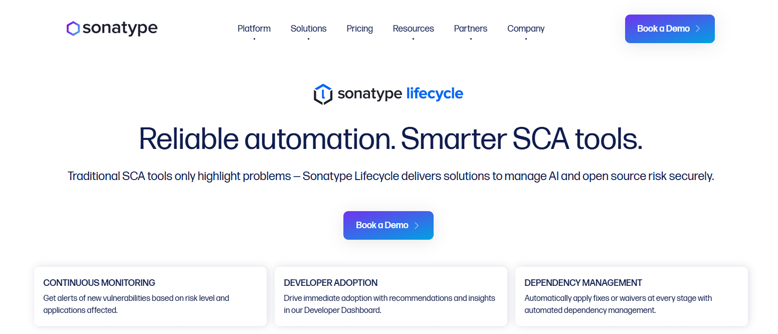 Sonatype Lifecycle