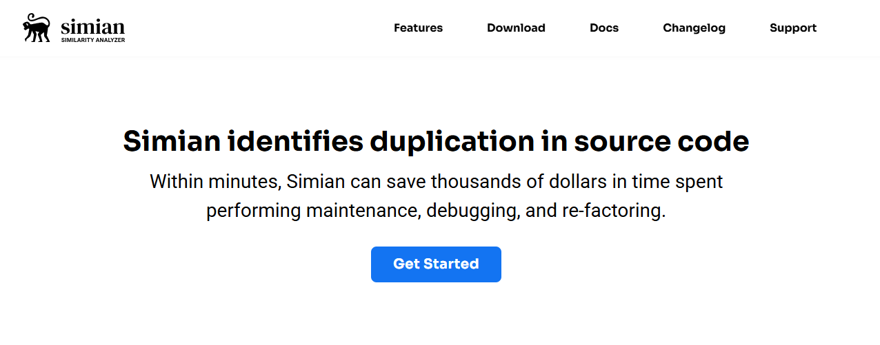 Simian code duplication detection tools