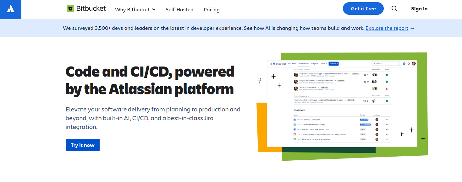 pull request review tools Bitbucket