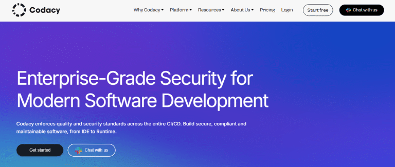 Codacy code audit
