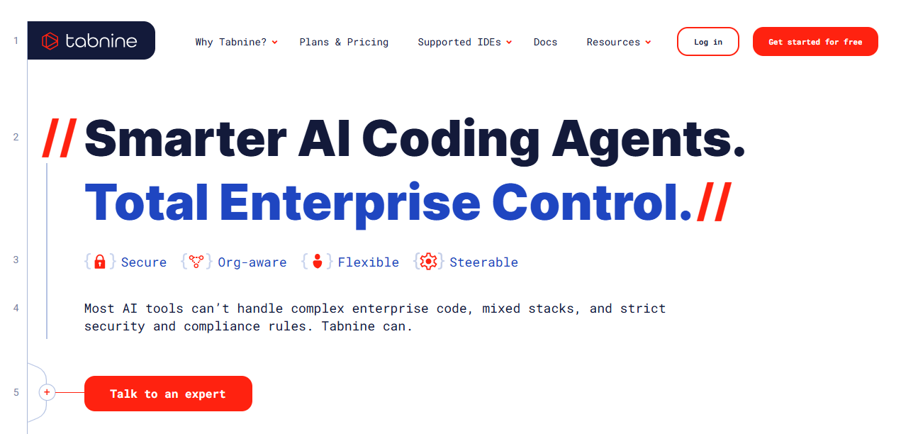 Tabnine AI code review