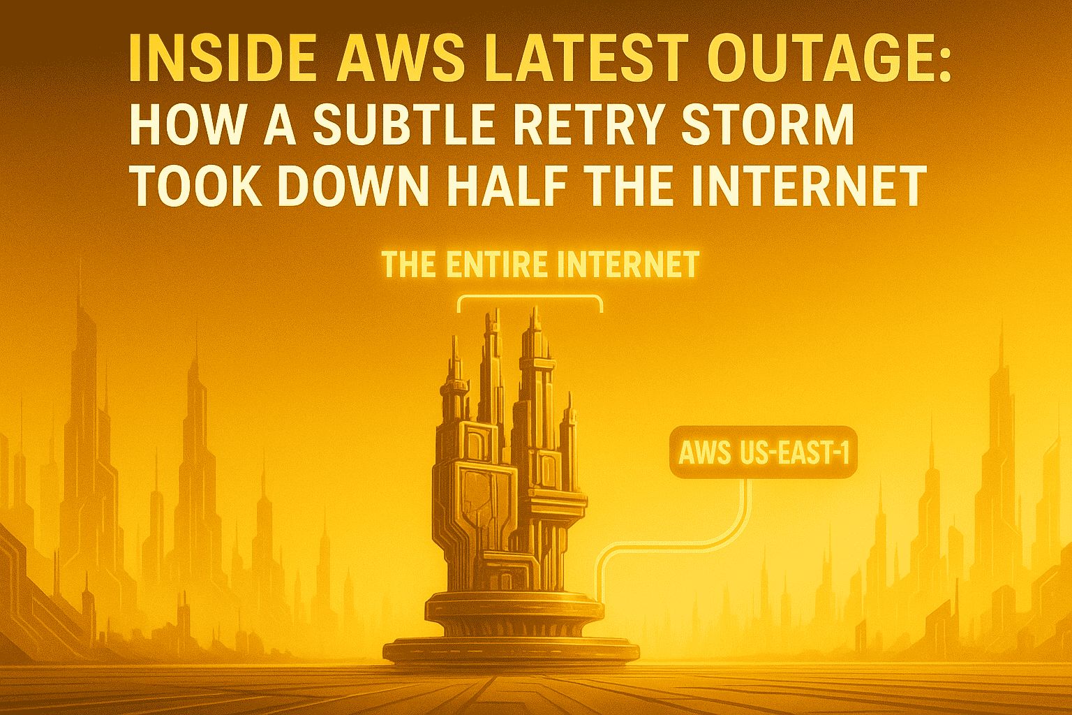 Inside AWS Latest Outage: How a Subtle Retry Storm Took Down Half the Internet