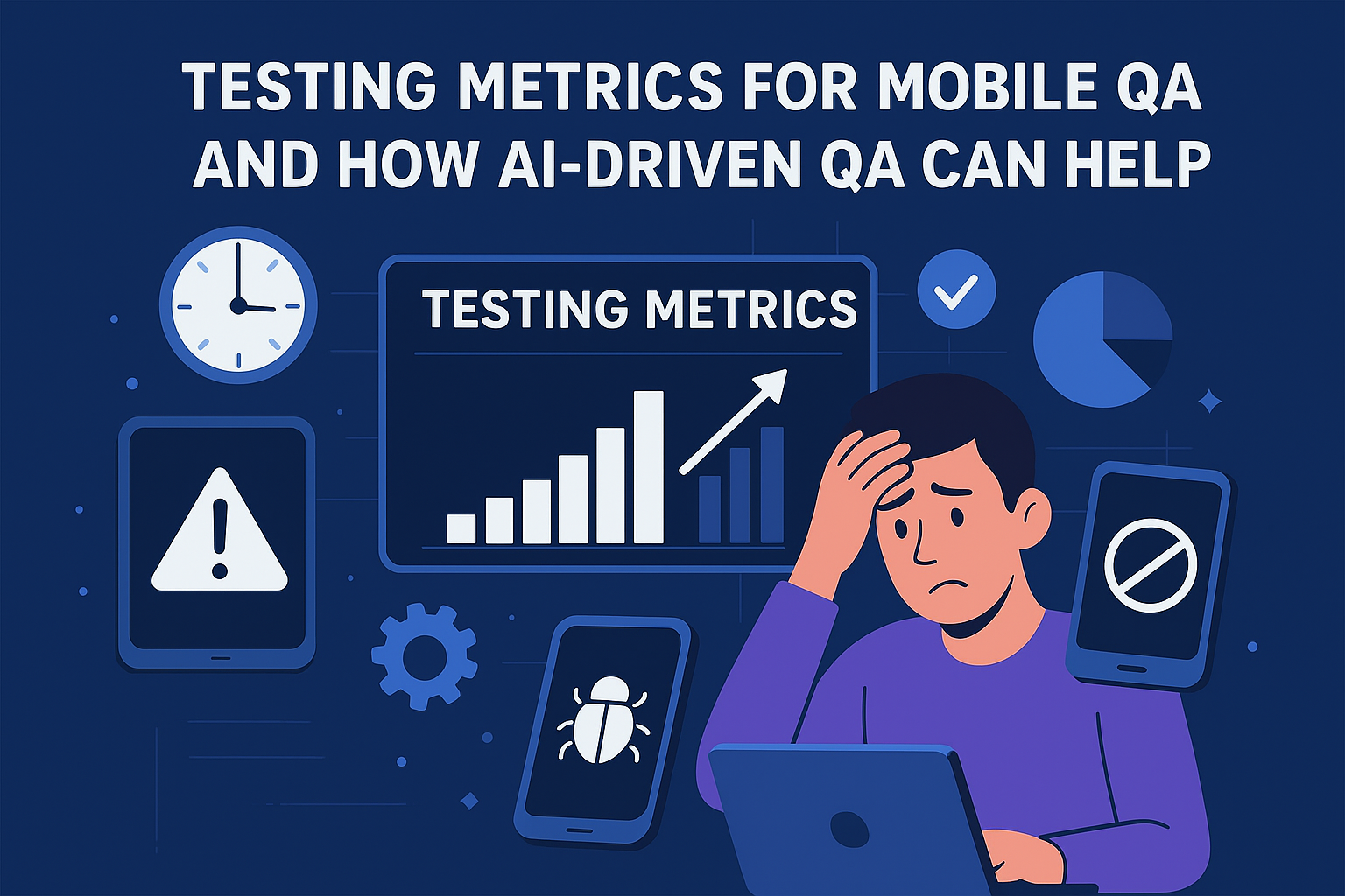 Testing Metrics for Mobile QA and How AI-Driven QA Can Help