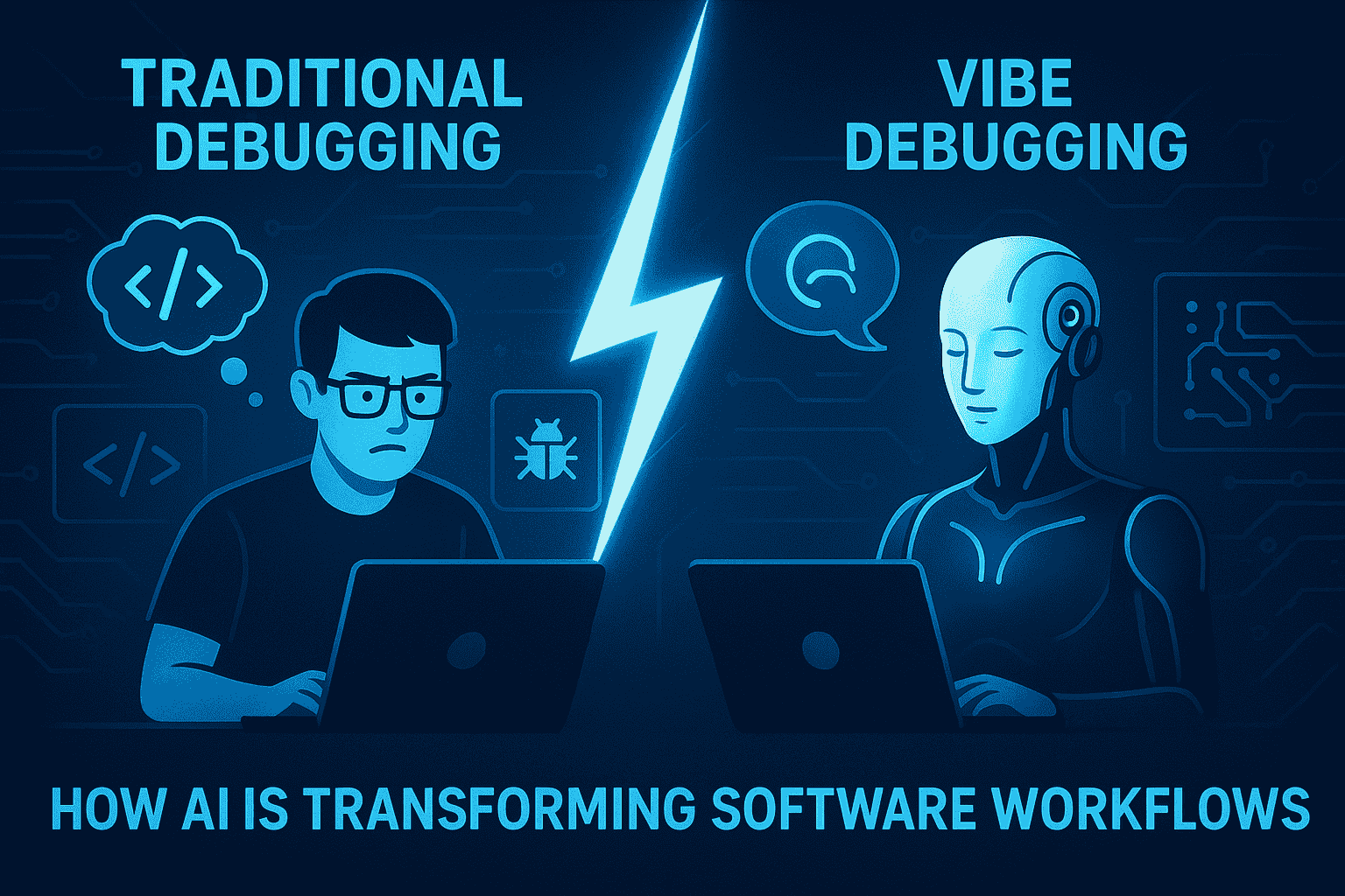 Traditional vs. Vibe Debugging