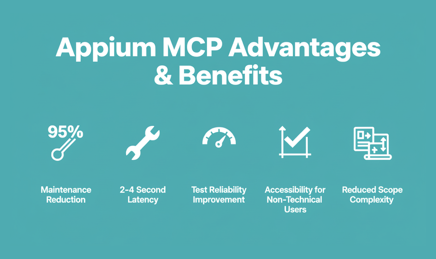Appium MCP Advantages