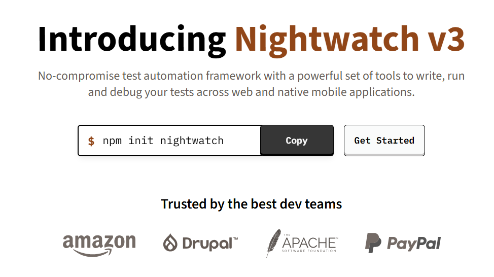 Nightwatch selenium alternatives