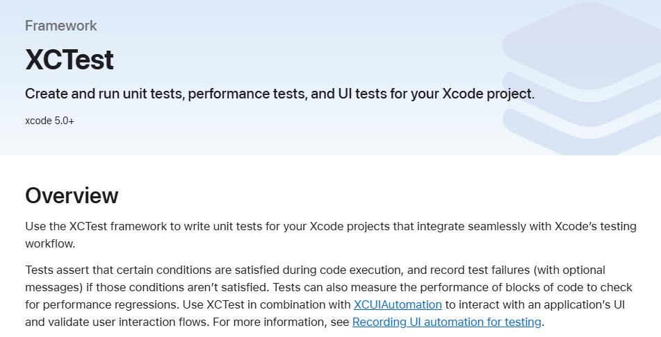 XCTest