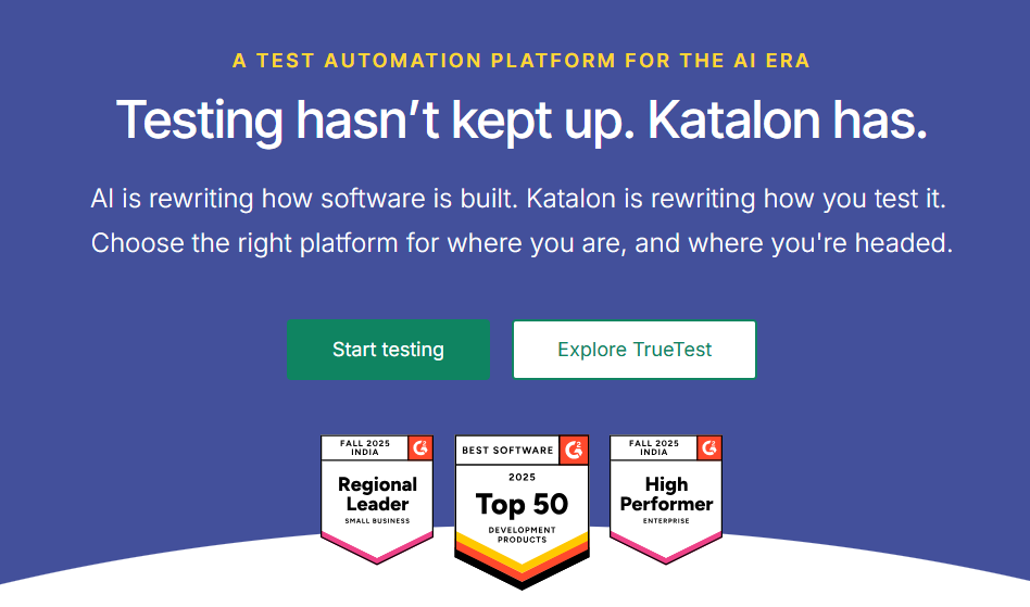 Katalon testsigma alternatives