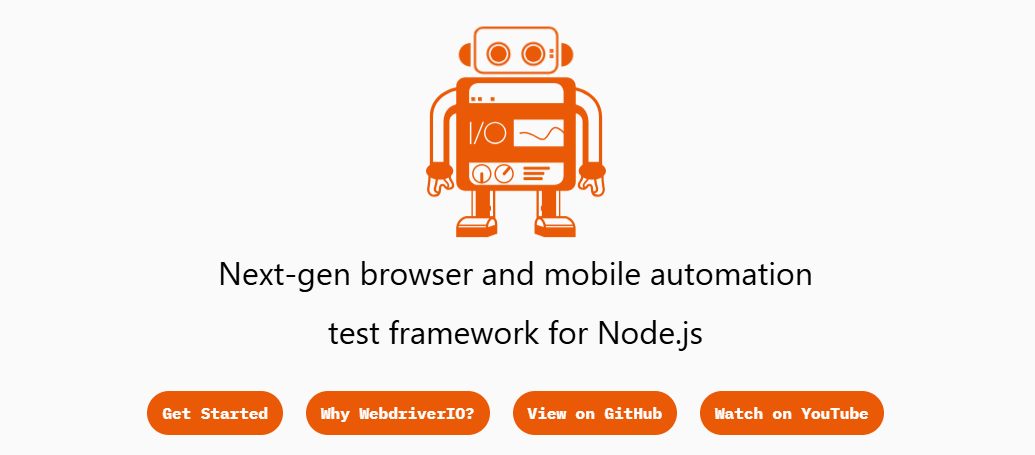 Webdriver io