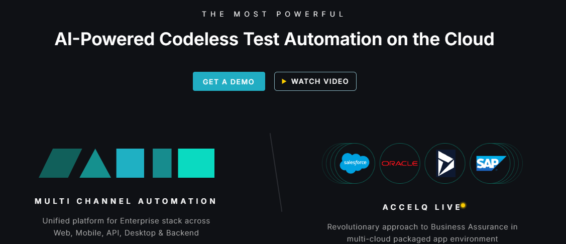 ACCELQ autosana alternatives