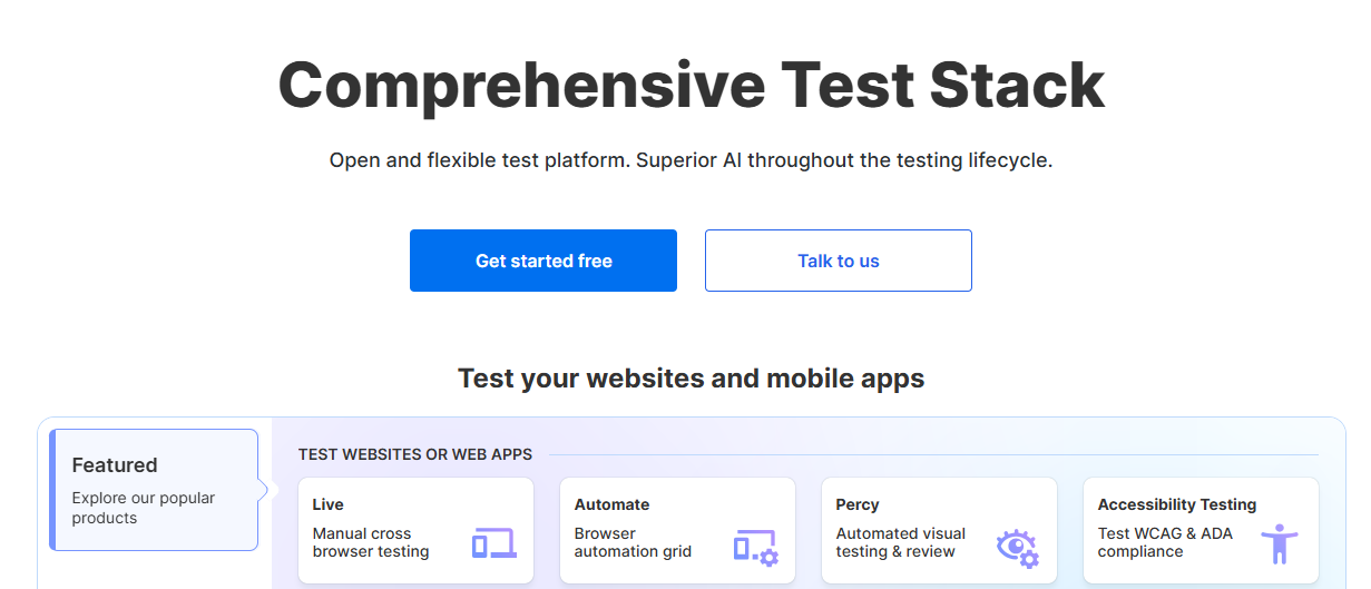 BrowserStack Drizz dev alternatives