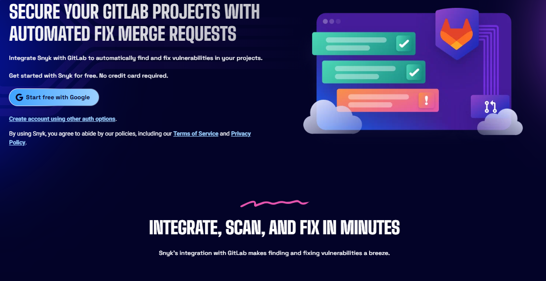 Snyk AI code review For GitLab