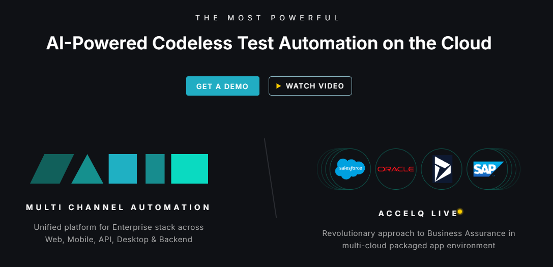 ACCELQ Maestro alternatives