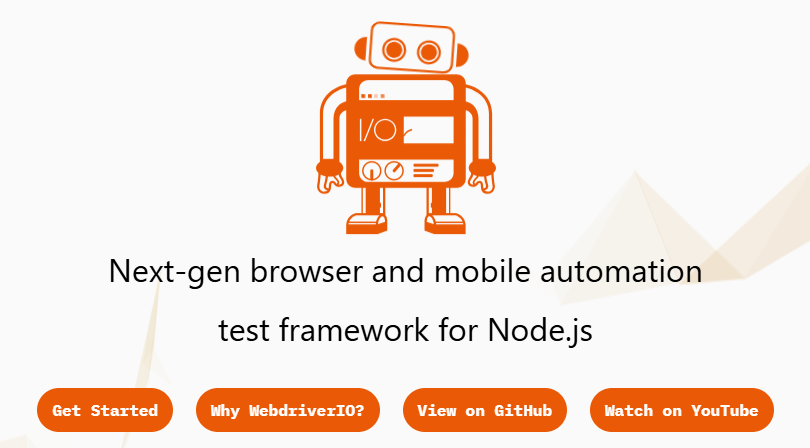 WebDriver IO cypress alternatives