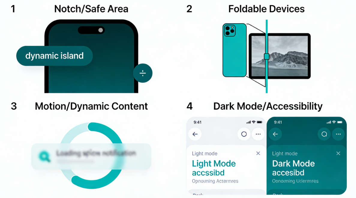 Common Challenges in Mobile Visual QA