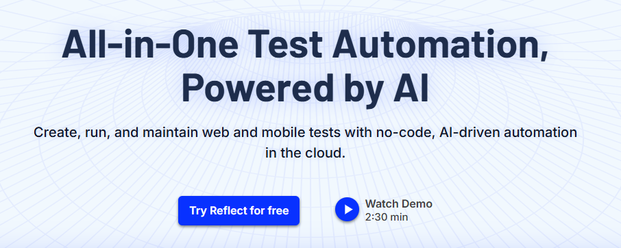 Reflect.run rainforest qa alternatives