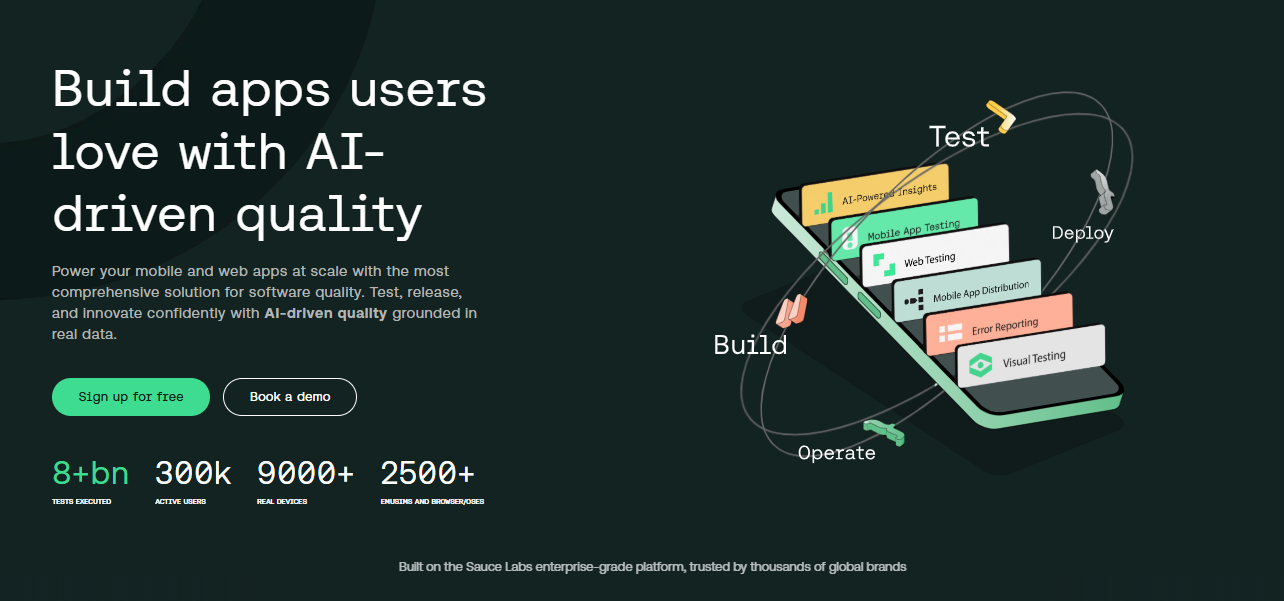 SauceLabs Kobiton alternatives