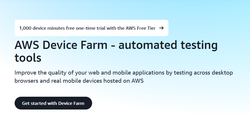 AWS Device Farm Kobiton alternatives