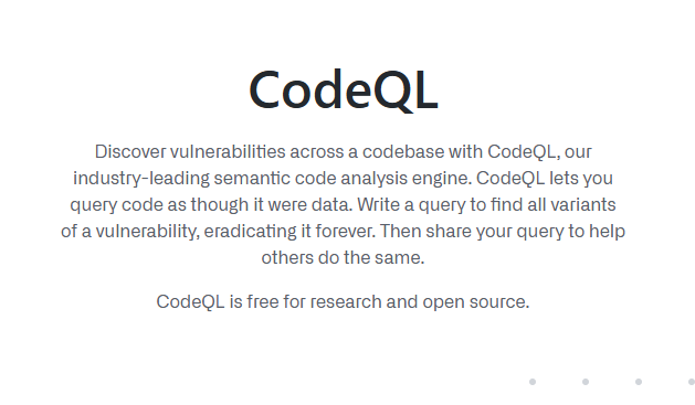 CodeQL SonarQube alternatives