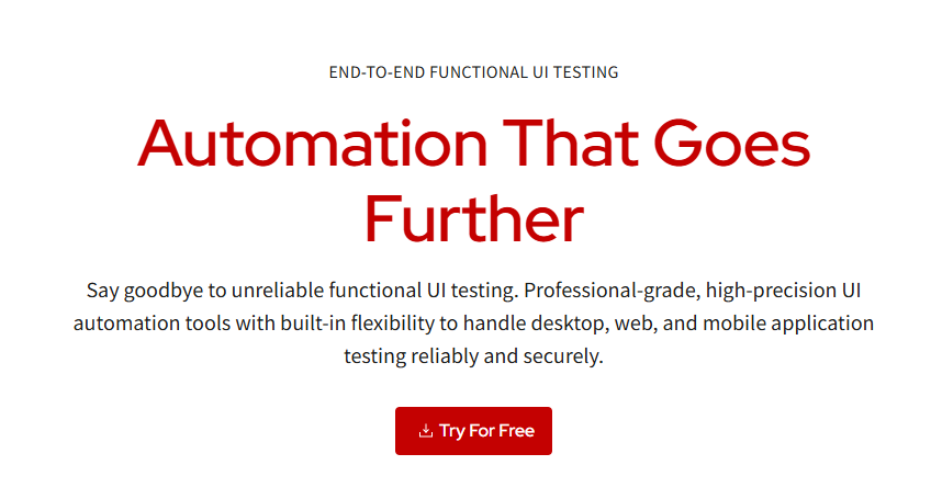 Ranorex SauceLabs alternatives