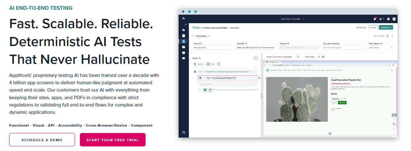 Applitools TestMu AI alternatives