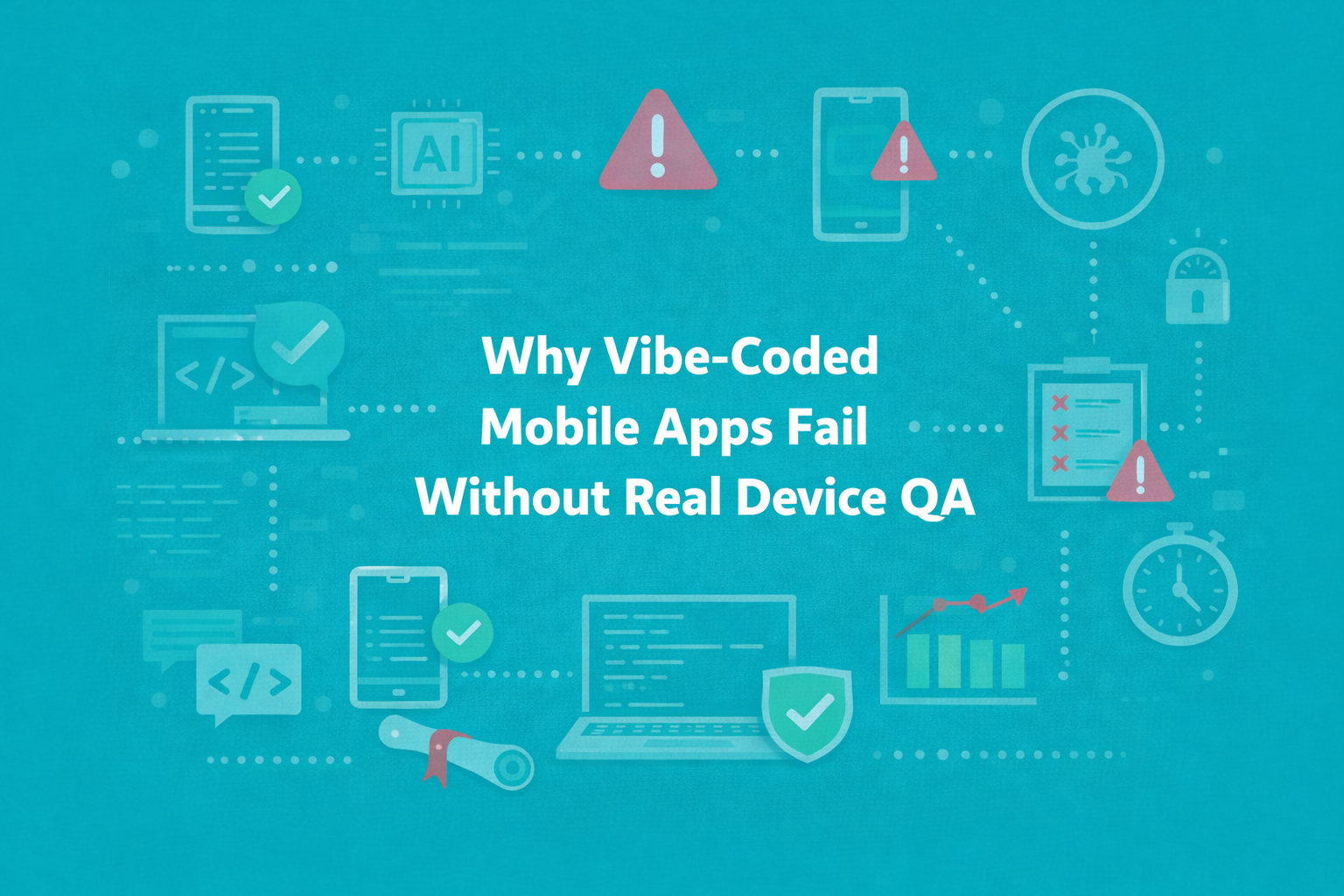 Why Vibe-Coded Mobile Apps Fail Without Real Device QA