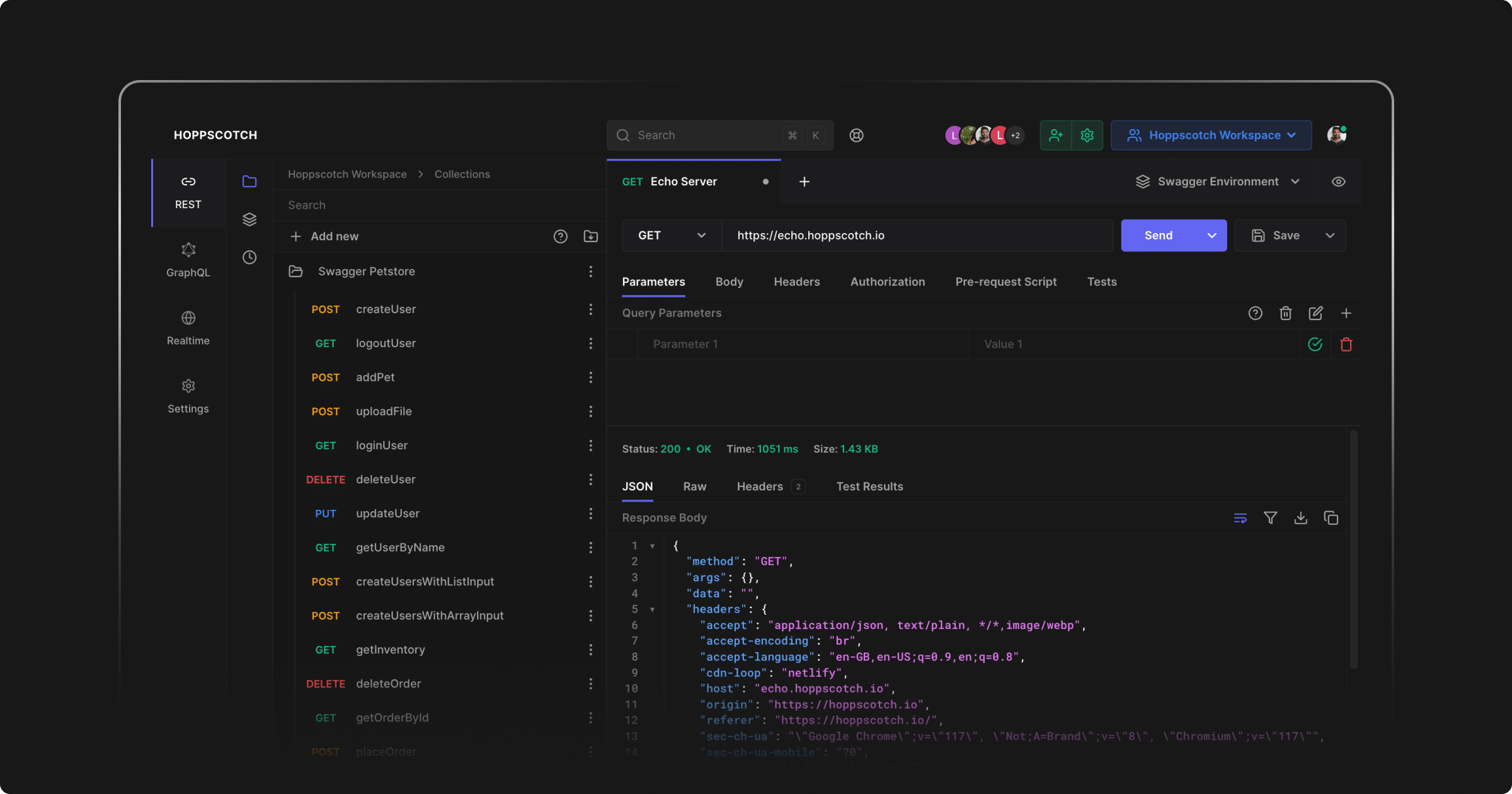 hoppscotch automated api testing