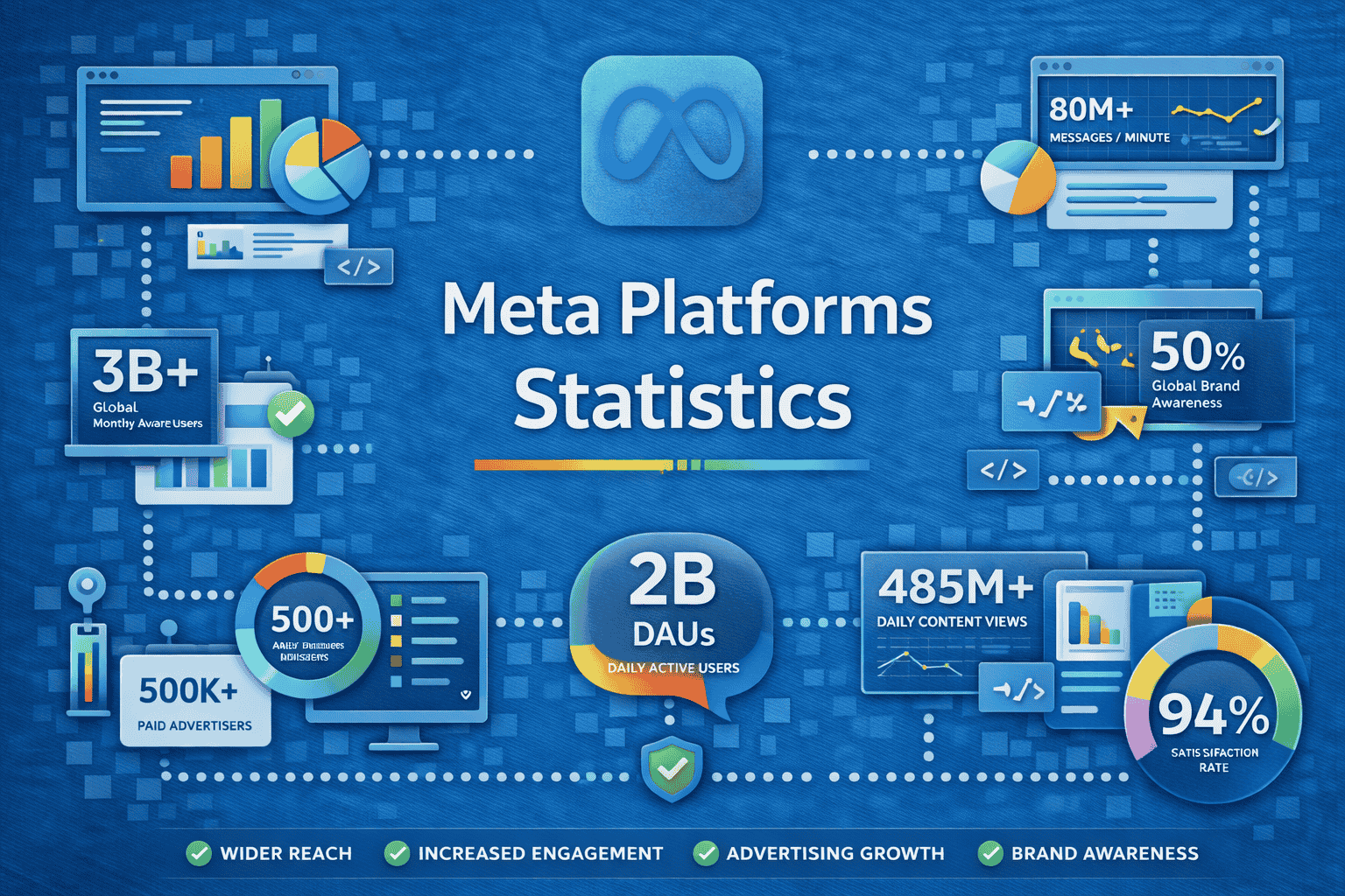 Meta Platforms Statistics 2026: Users, Revenue & Growth