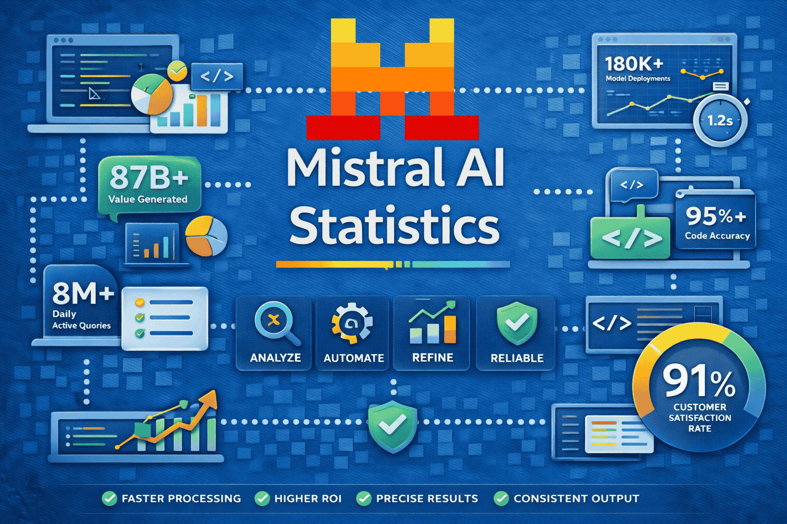 Mistral AI Statistics 2026: Users, Revenue & Growth