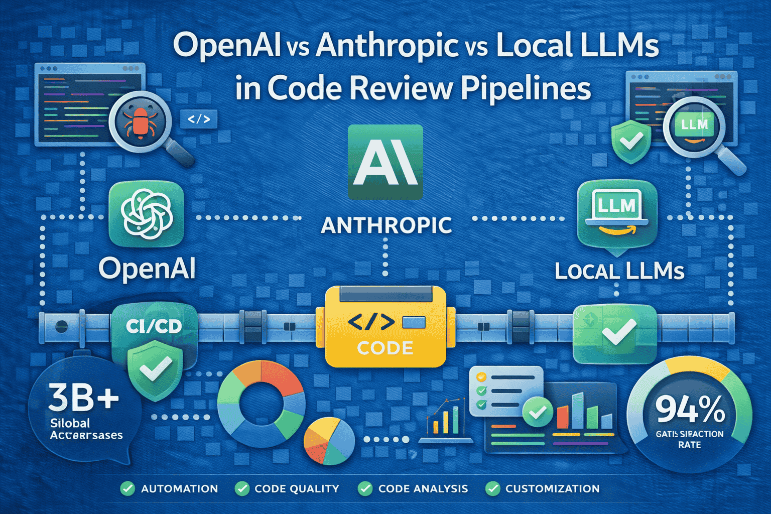 OpenAI vs Anthropic vs Local LLMs for Code Review Pipelines (2026 Guide)