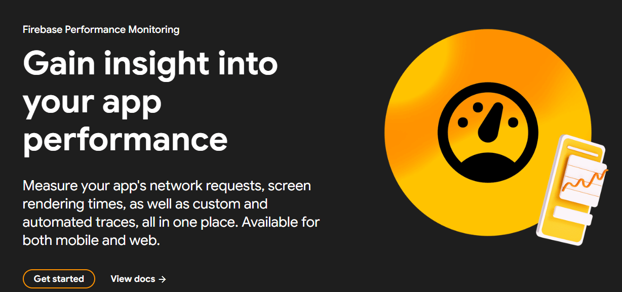 Firebase Performance Monitoring