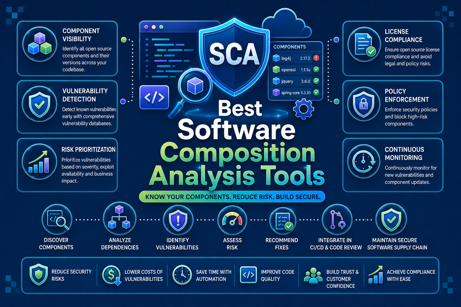 10 Best Software Composition Analysis Tools in 2026 for Code Security & Quality