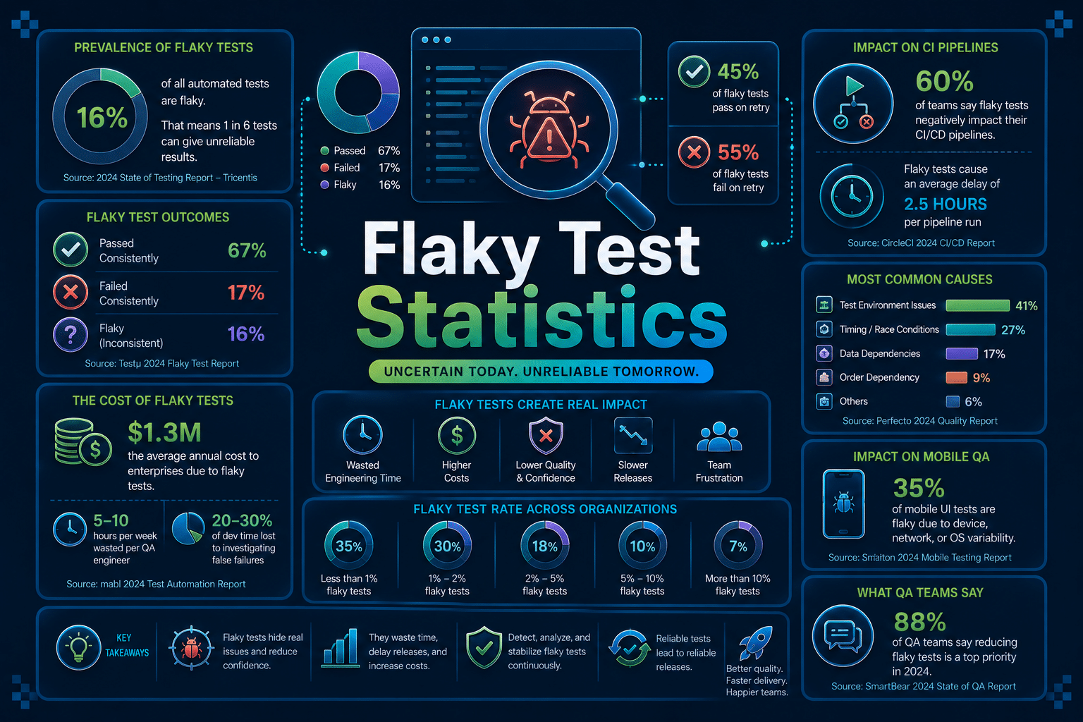 flaky test statistics