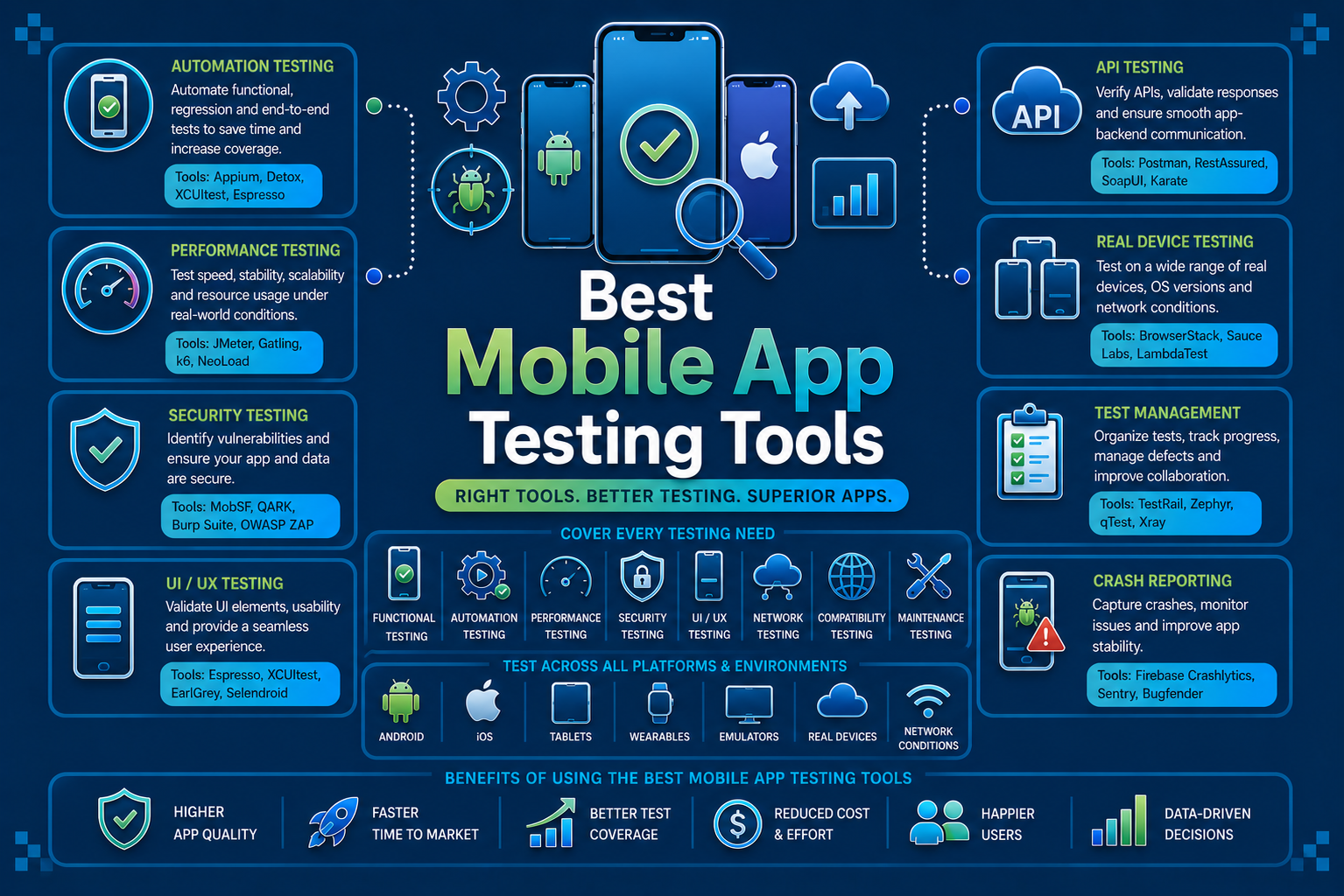 mobile app testing tools