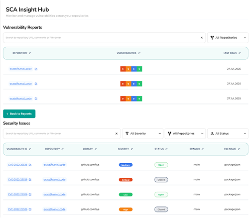 Security Dashboard
